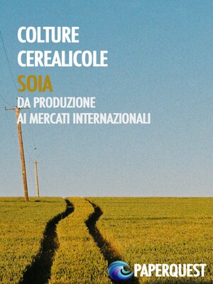cover image of Colture cerealicole Soia